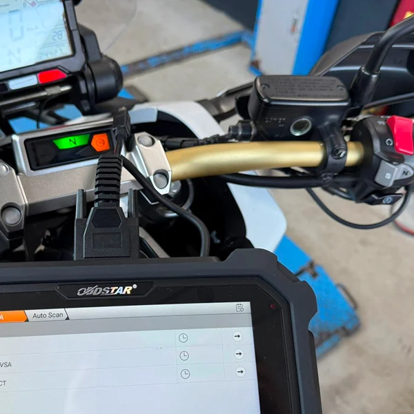 Testiranje motora pomoću dijagnostičkog uređaja